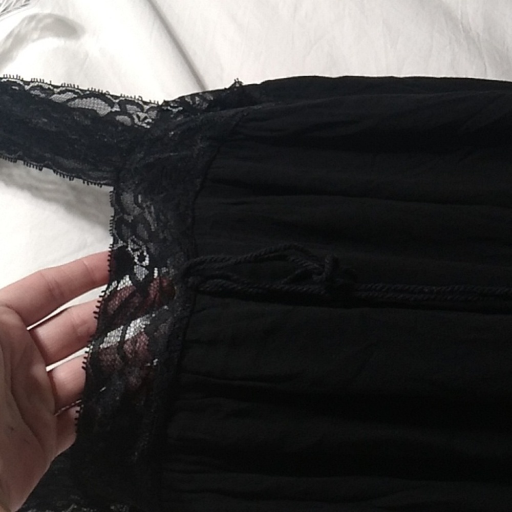 (BX82) SALE! NWOT POL Lace Strap Sleeveless Top Lace Straps - Picture 3 of 10